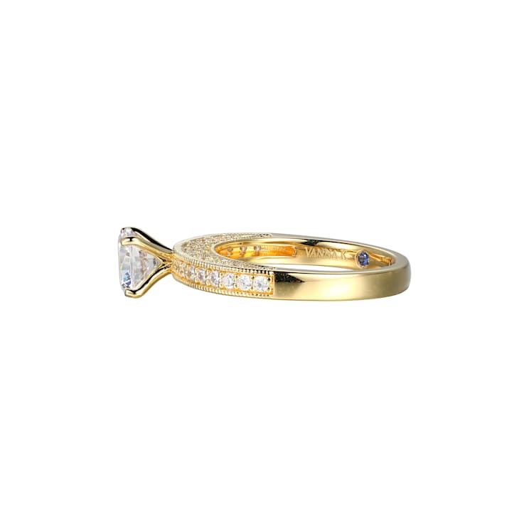 Twisted Dome Diamond Ring Gold Croissant Ring Twisted Domed