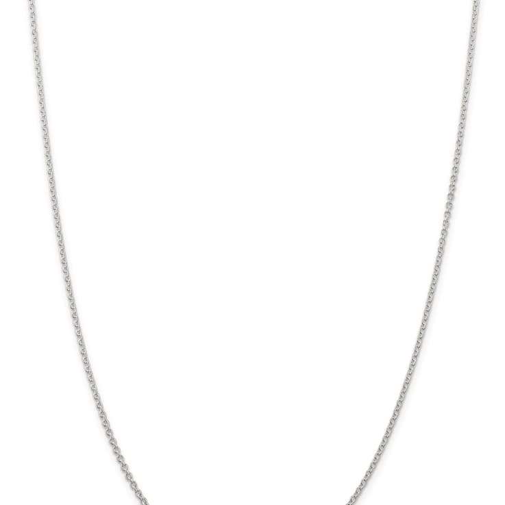 Sterling Silver 1.95mm Cable Chain