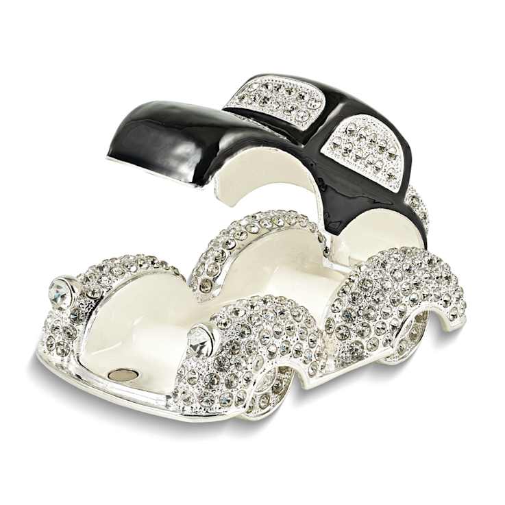 DEAN Black and White Car Trinket Box - 152BLA