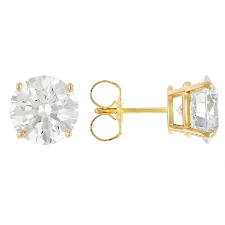Lab-Grown Diamond Stud Earrings In 14K Gold 5.00ctw