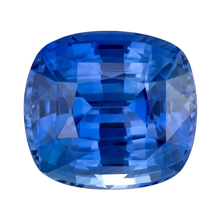 Sapphire Loose Gemstone 9.1x8.3mm Cushion 4.07ct