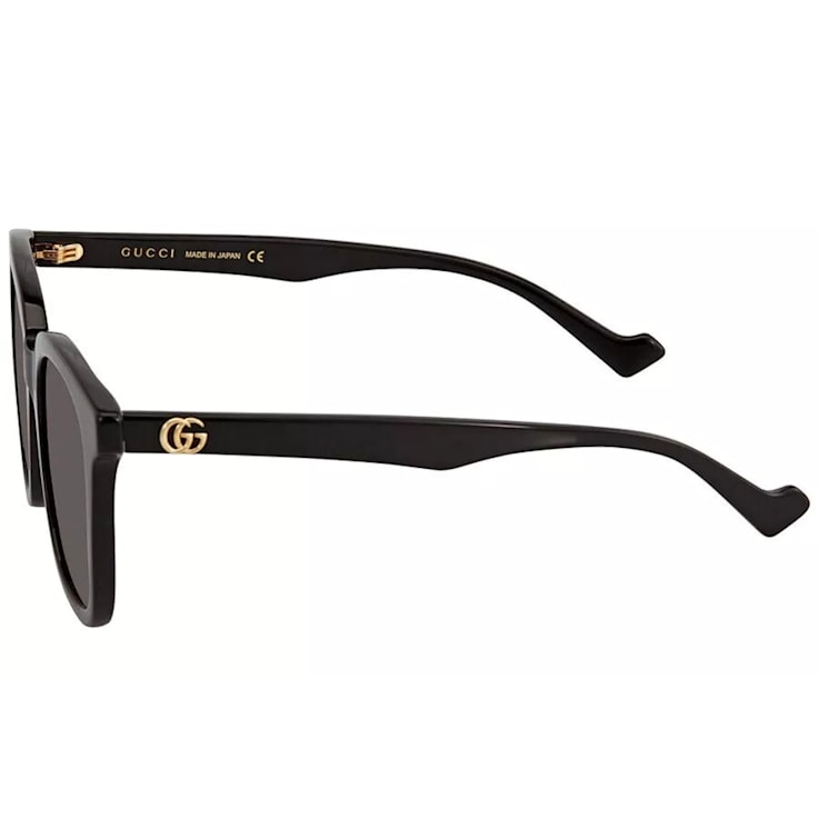 Gucci Black Frame / Gray Lens Sunglasses