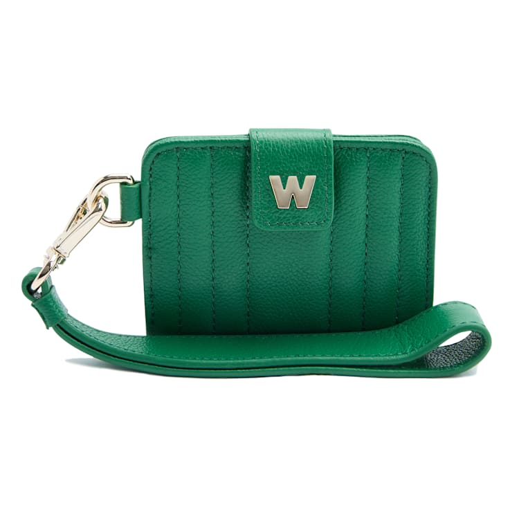 Mimi Green Credit Card Holder with Wristlet