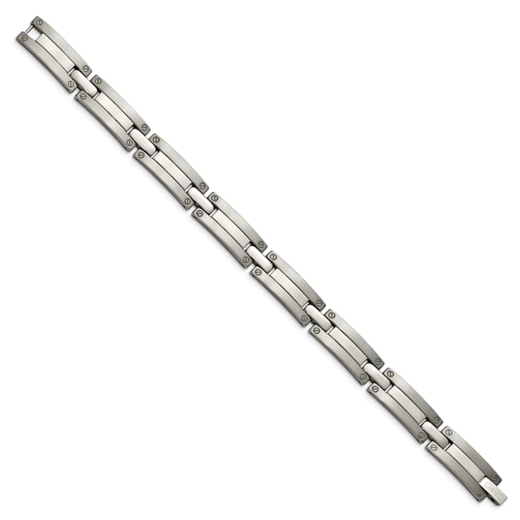 Titanium Brushed and Polished Bracelet