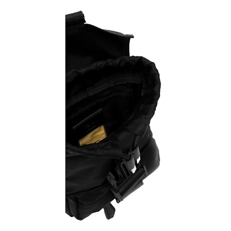 Amazon.com | FENDI Fendiness Black Nylon Buckle Mini