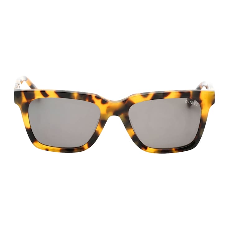 Guess Havana Frame / Green Gray Lenses Sunglasses