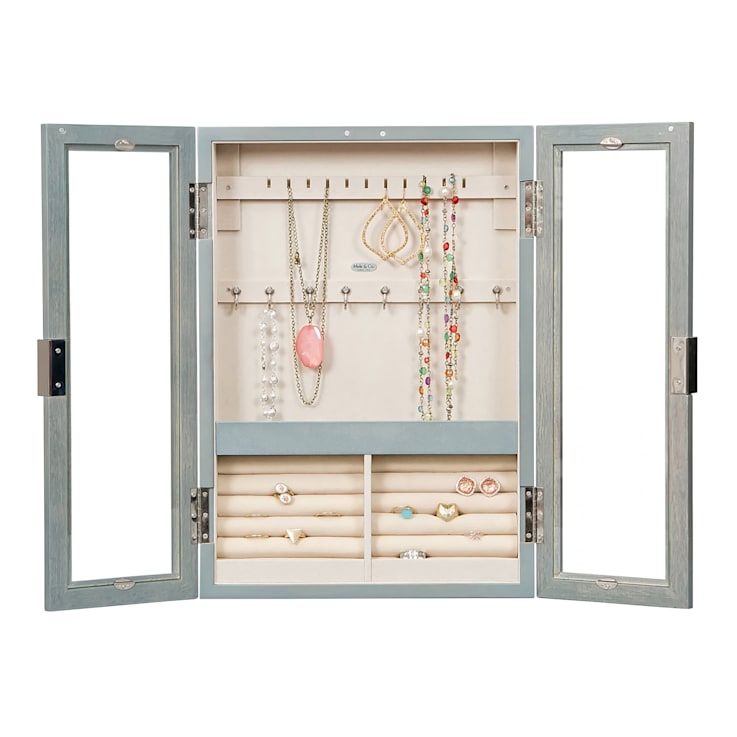 Mele and Co Leia Hanging Jewelry Cabinet