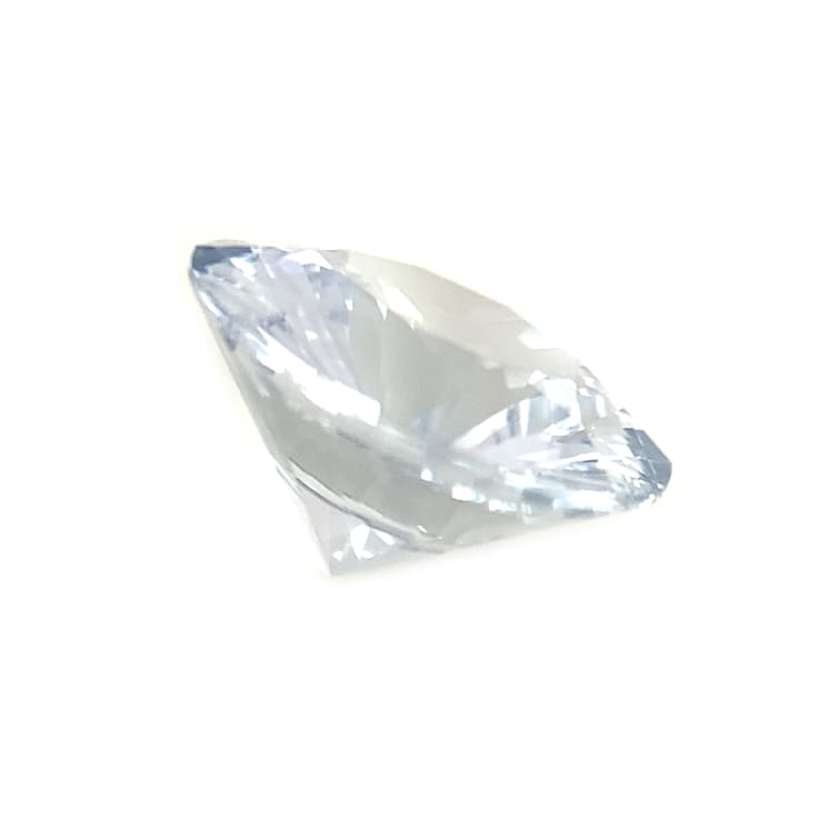 White Sapphire Loose Gemstone 8.4mm Round 2.39ct