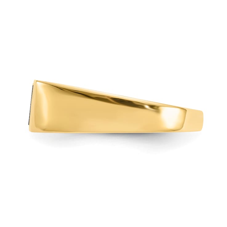 10K Yellow Gold AA Diamond Ring