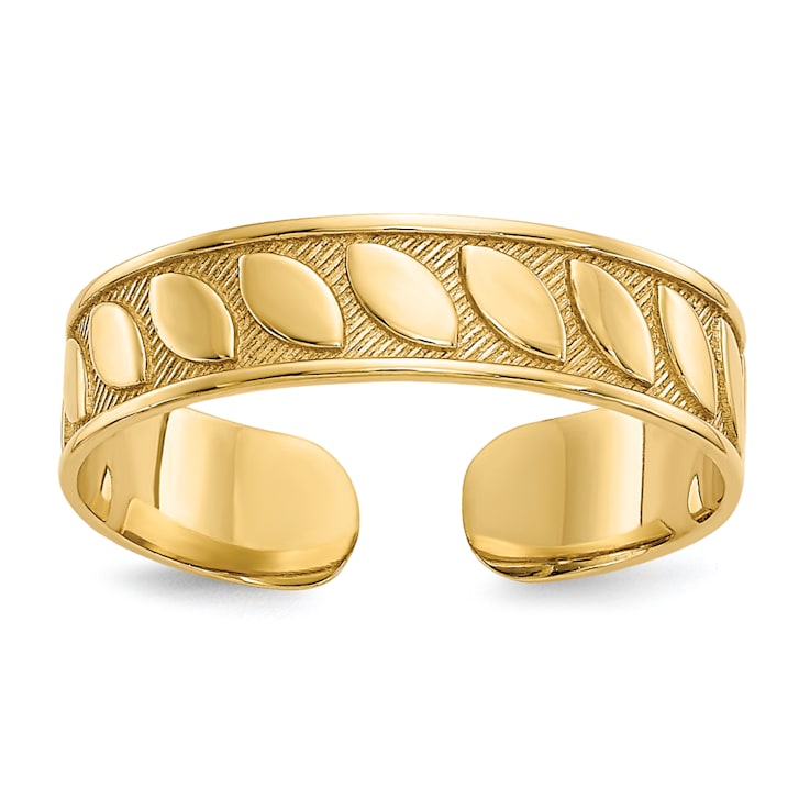 14K Yellow Gold Toe Ring