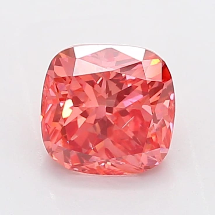 1.05ct Vivid Pink Cushion Lab-Grown Diamond SI2 Clarity IGI Certified