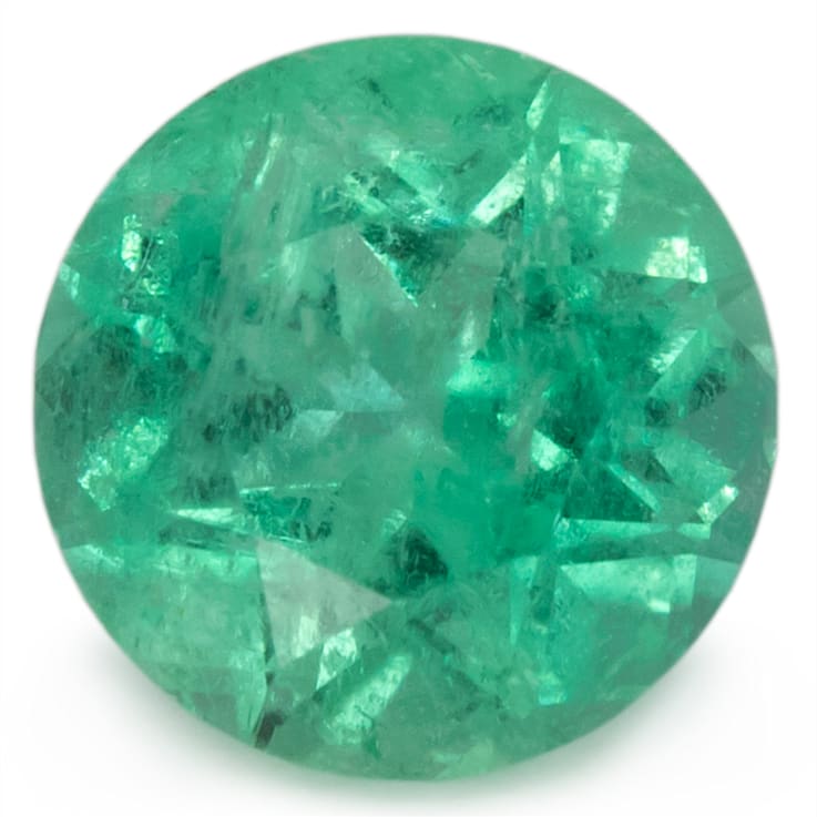 Panjshir Valley Emerald 5mm Round 0.38ct