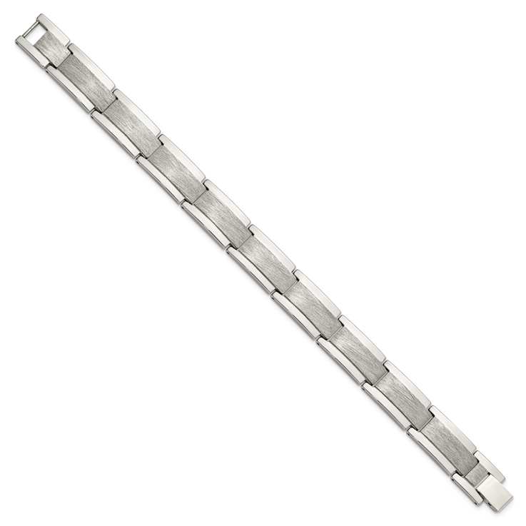 Tungsten Polished and Satin Bracelet