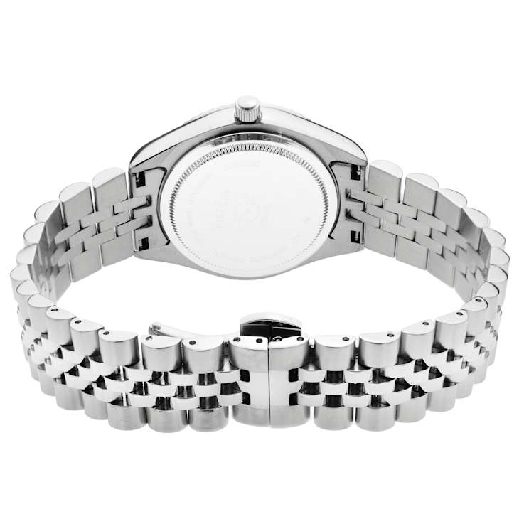 GV2 Naples White Dial Yellow Bezel Two-Tone Stainless Steel Watch