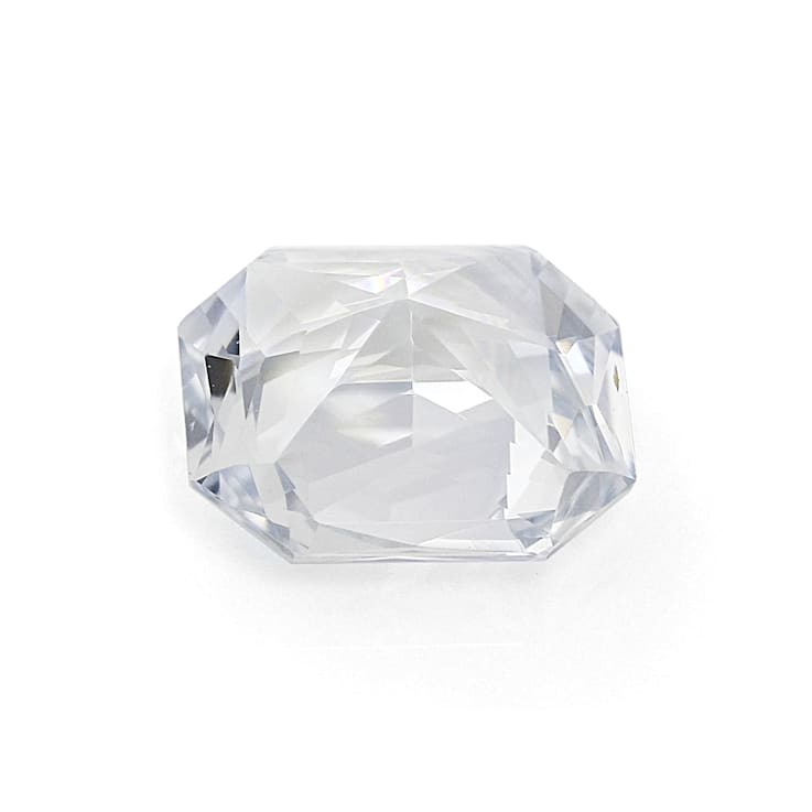 White Sapphire 7.7x6.7mm Radiant Cut 2.01ct