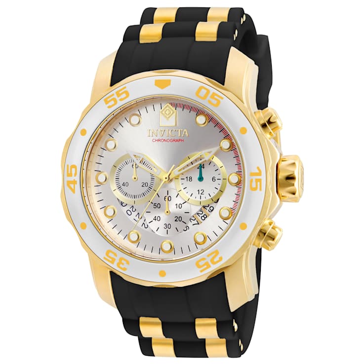 Invicta Pro Diver 48mm Charcoal Dial Silicone, Stainless Steel Band
Quartz Watch