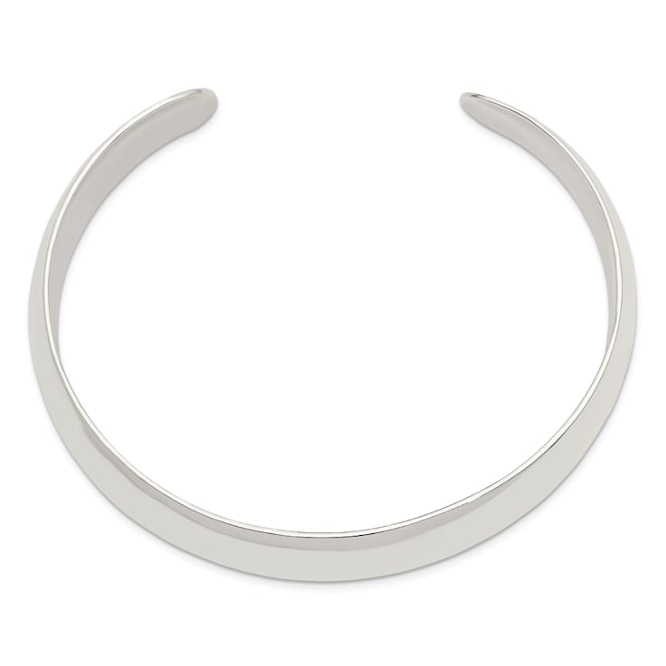 Sterling Silver 14mm Cuff Bracelet