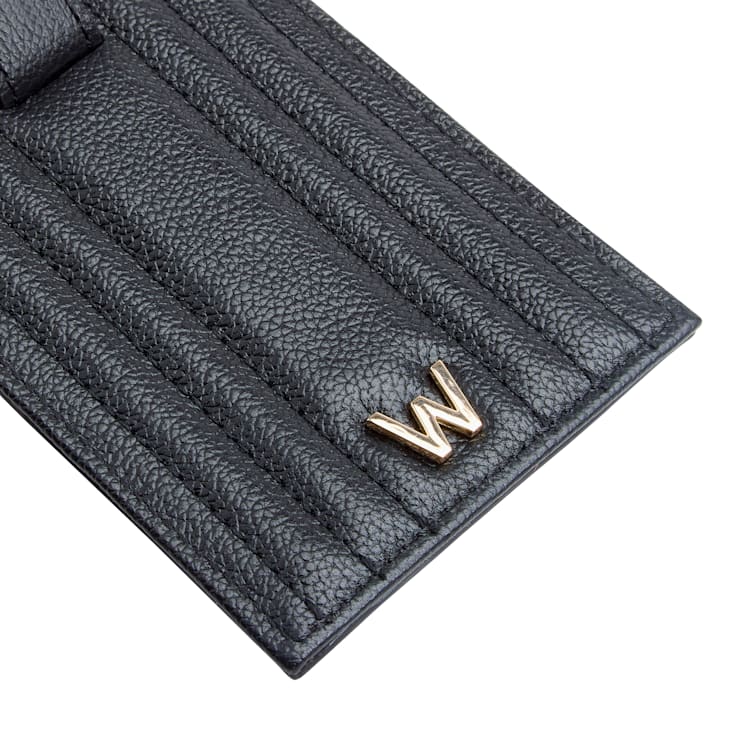 Mimi Black Luggage Tag