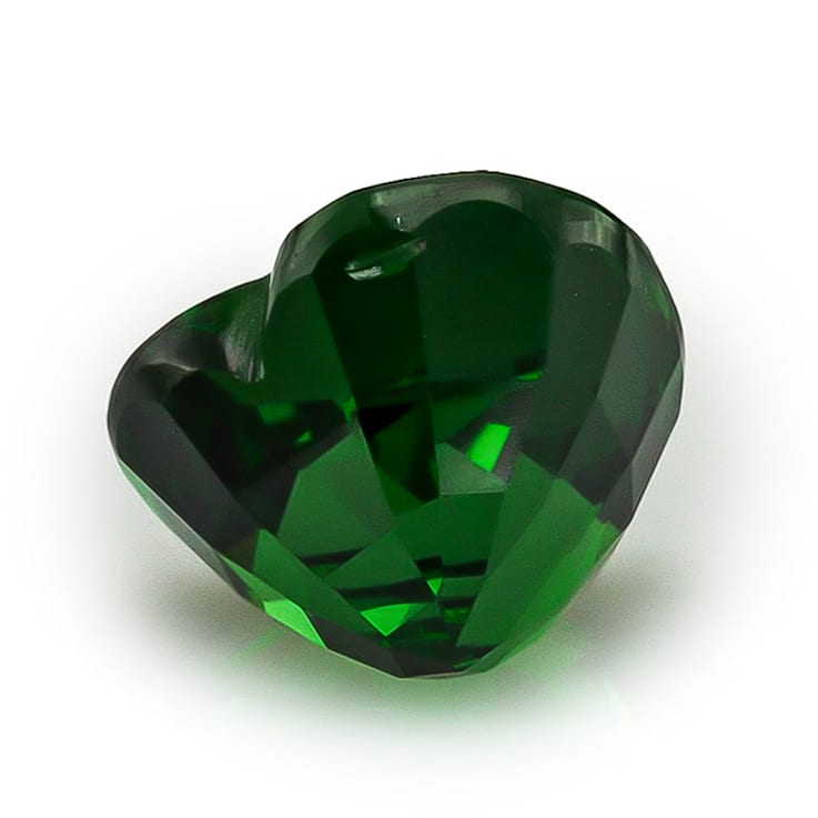 Tsavorite 6.3x5.6mm Heart Shape 1.15ct