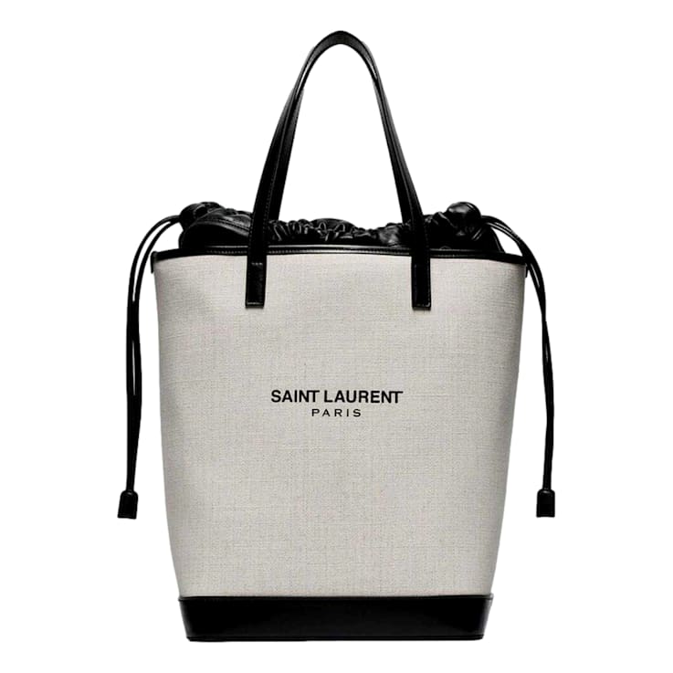 Saint laurent teddy drawstring bag top