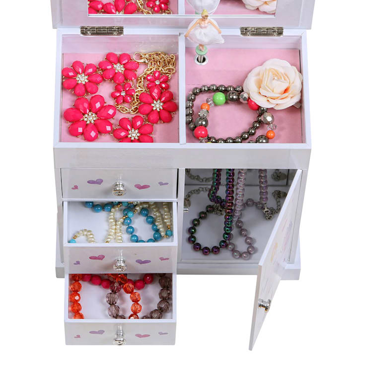 Mele and Co Adalyn Girls Musical Ballerina Jewelry Box