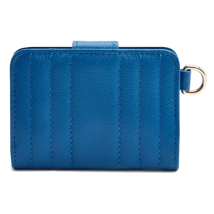 Mimi Blue Credit Card Holder with Wristlet