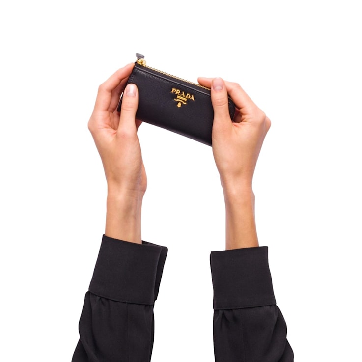 Prada key card holder online