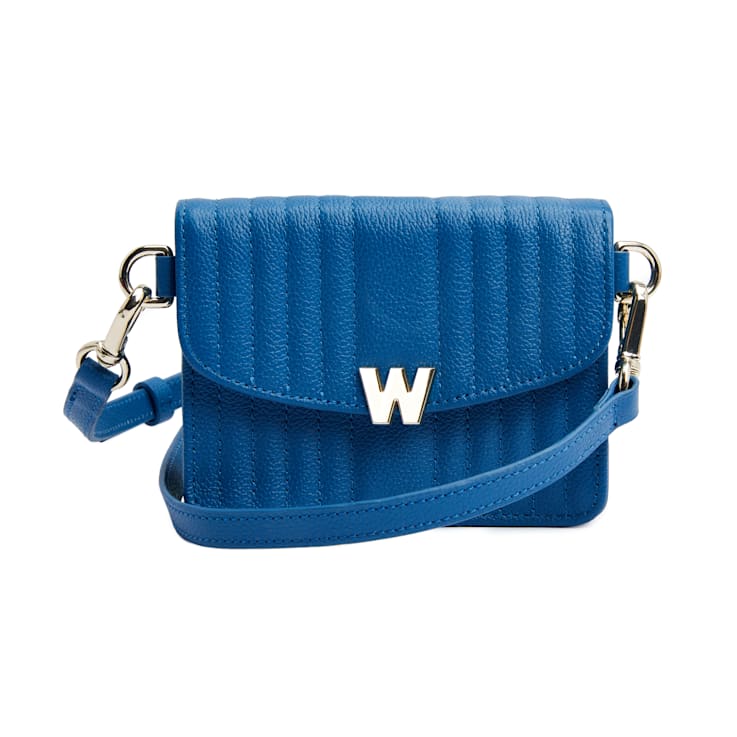Mimi Blue Mini Bag with Wristlet