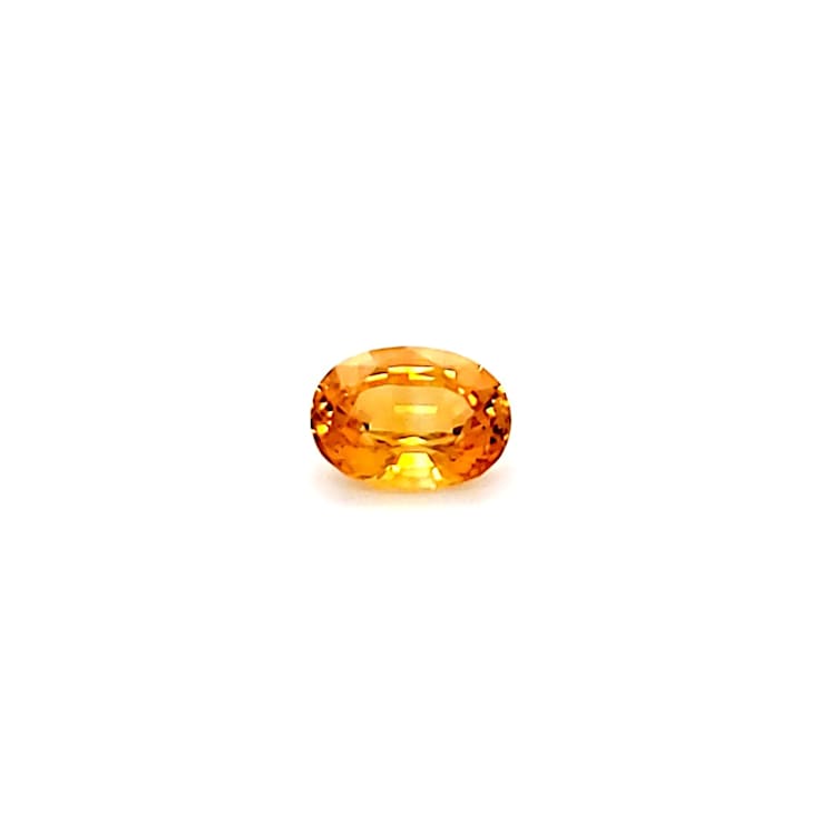 Yellow Sapphire Loose Gemstone 12x9mm Oval 5.55ct