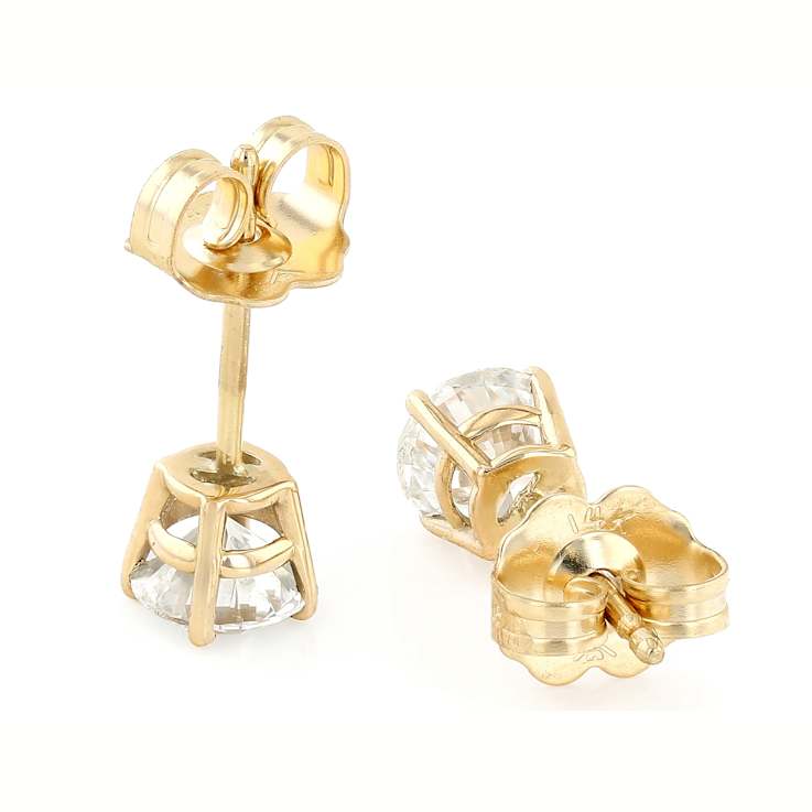 Lab-Grown Diamond Stud Earrings In 14K Gold 0.75ctw