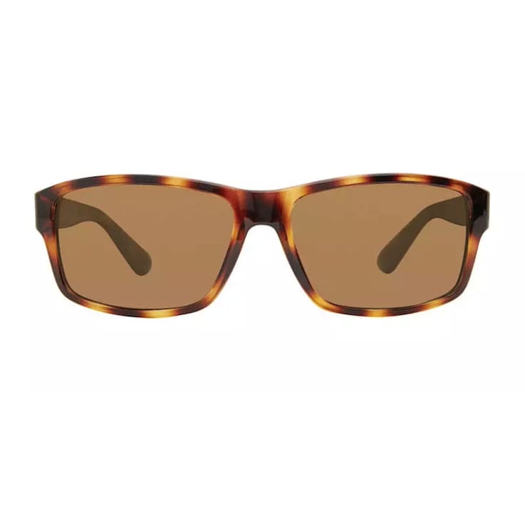 Prive Revaux The Typhoon Tortoise Frame  / Brown Lenses Rectangular Sunglasses