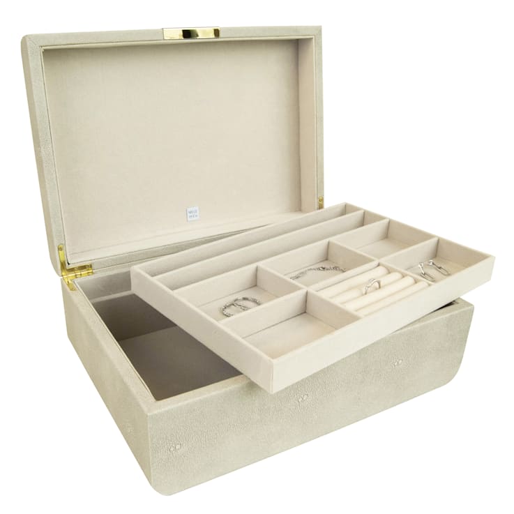 Mele and Co Rebecca Vegan Leather Jewelry Box
