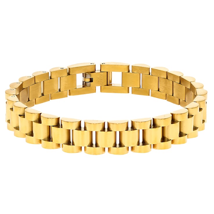 Oyster Link Bracelet In Gold-Tone