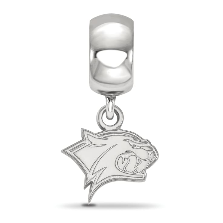 Sterling Silver Rhodium-plated LogoArt University of New Hampshire XS
Dangle Bead