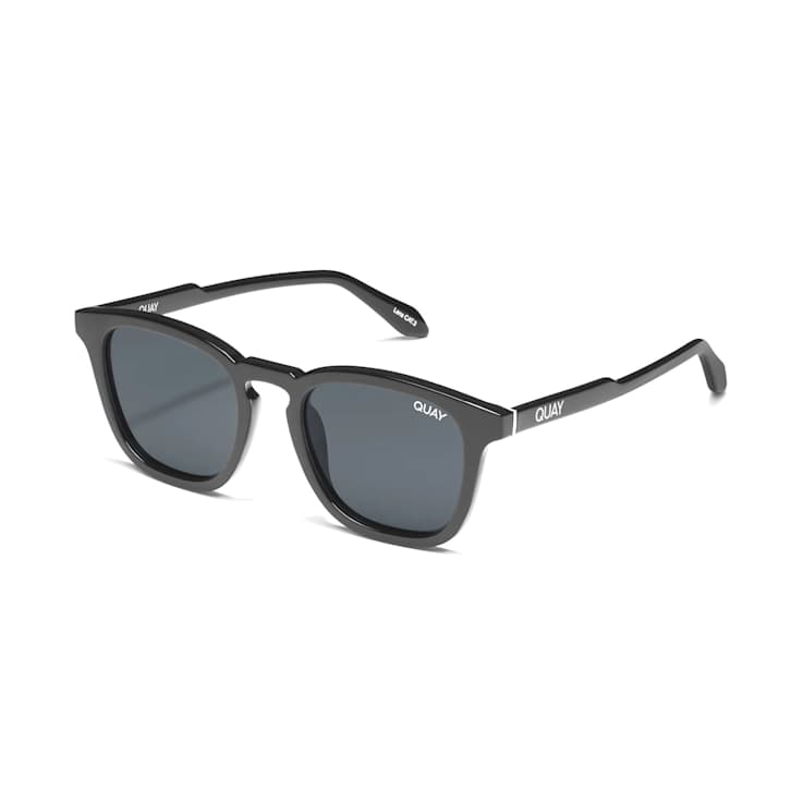 Quay Jackpot Black Round Frame / Smoke Lenses Sunglasses