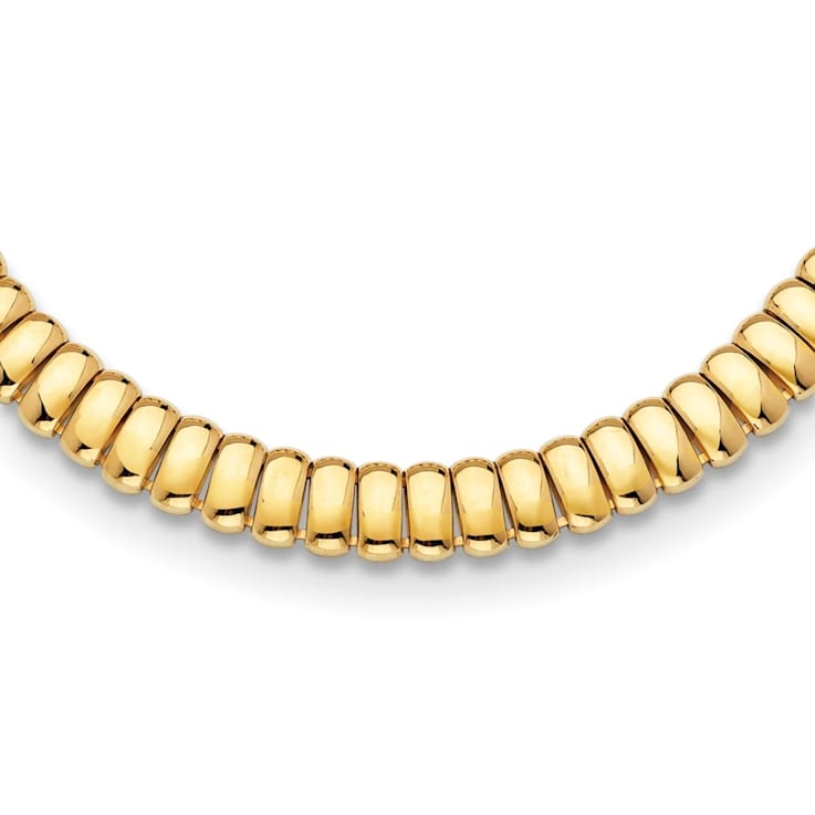 Vintage Oscar De La Renta 16.5 inch White Gold Silver Tone Link Chain  Necklace Womans Designer #OSN-981-W | PVD Vintage Jewelry