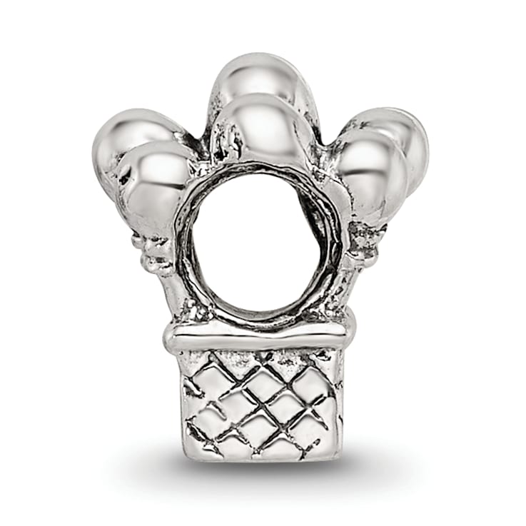 Sterling Silver Balloons Bead