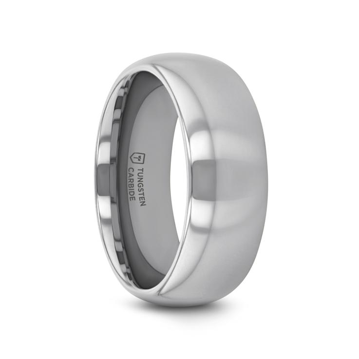 DOMINUS Domed Tungsten Carbide Ring 8mm