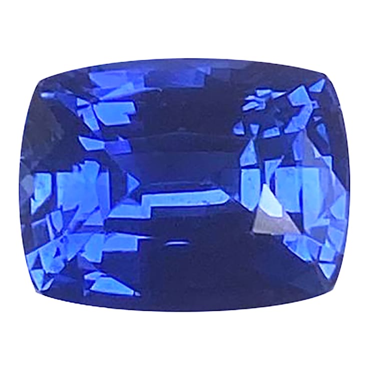 Sapphire Loose Gemstone 9.4x7.4mm Cushion 3.61ct