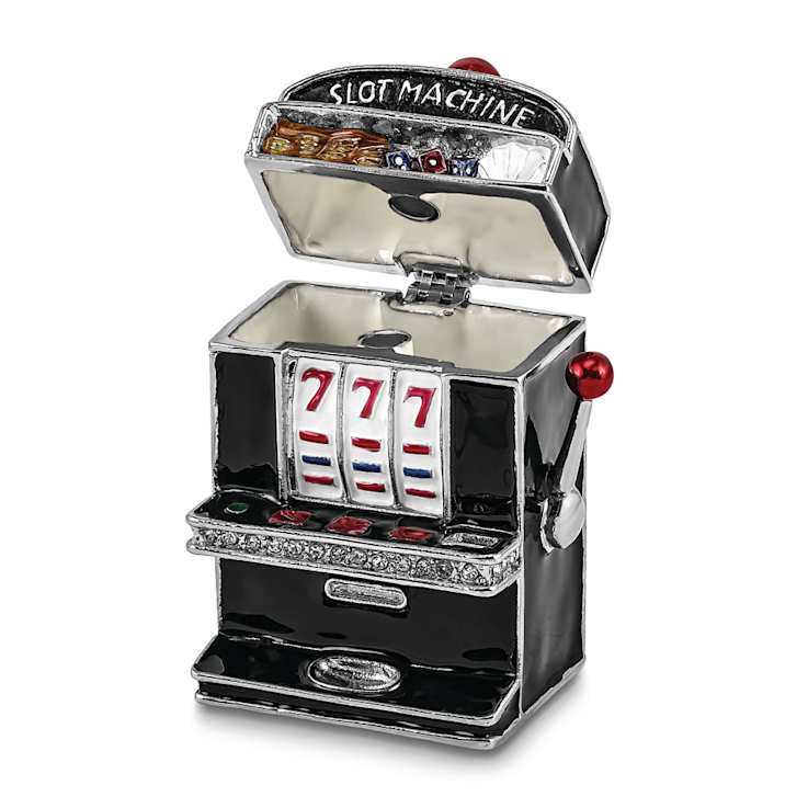 LUCKY 7  Slot Machine Trinket Box