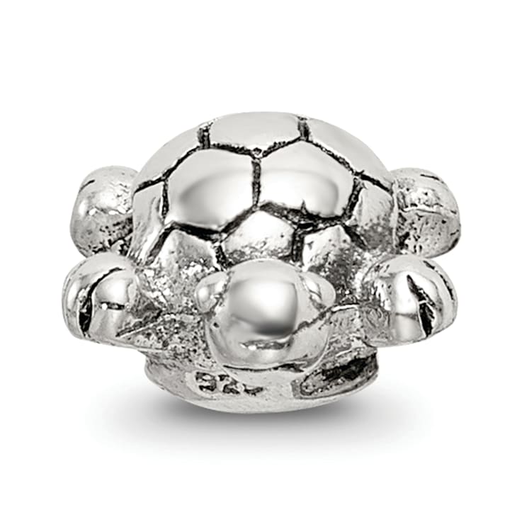 Sterling Silver Turtle Bead