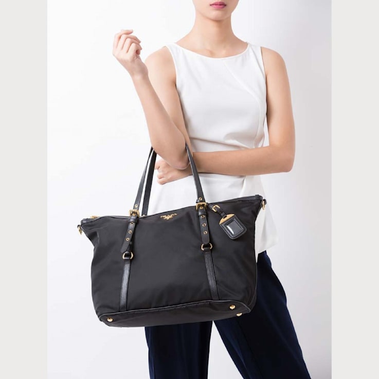 Prada tessuto saffiano outlet