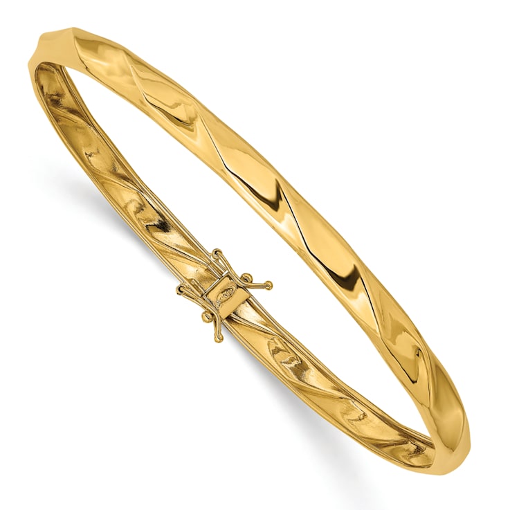 14K Tri Color Gold Flexible Ring