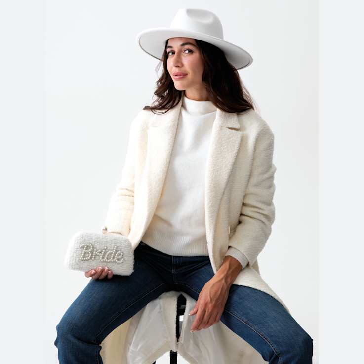 Shiraleah Bride Minaudiere, Snow