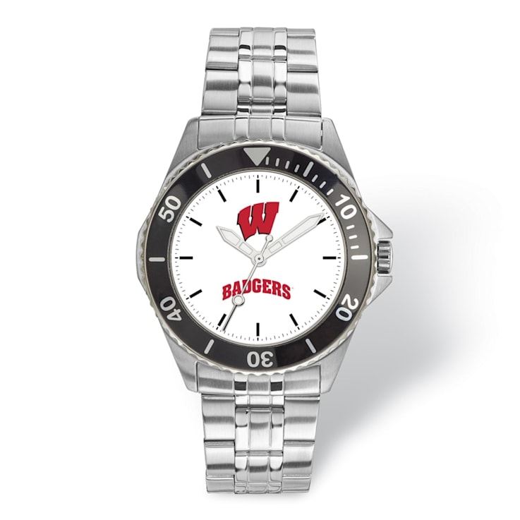 LogoArt University of Wisconsin Champion Gents Watch