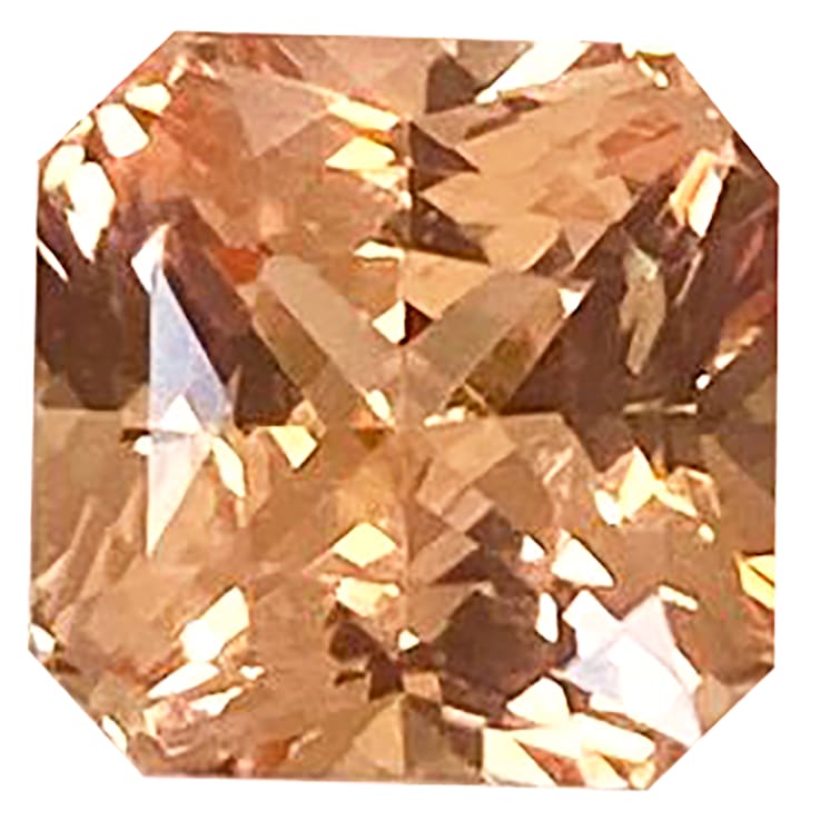 Yellow Sapphire Loose Gemstone 6x6mm Radiant Cut 1.61ct