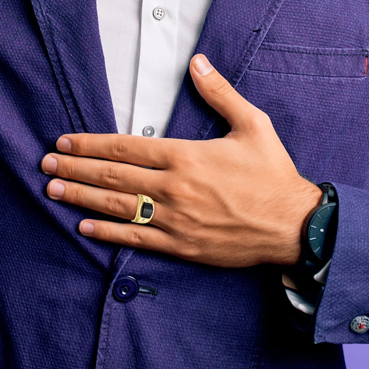 Jtv black sale onyx rings