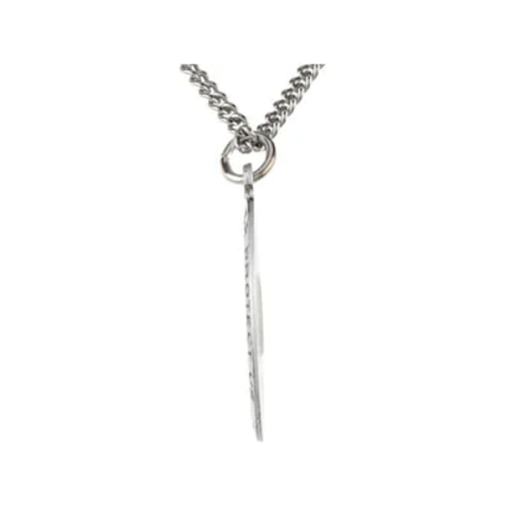 Sterling Silver St. Christopher Medal Pendant With Chain
