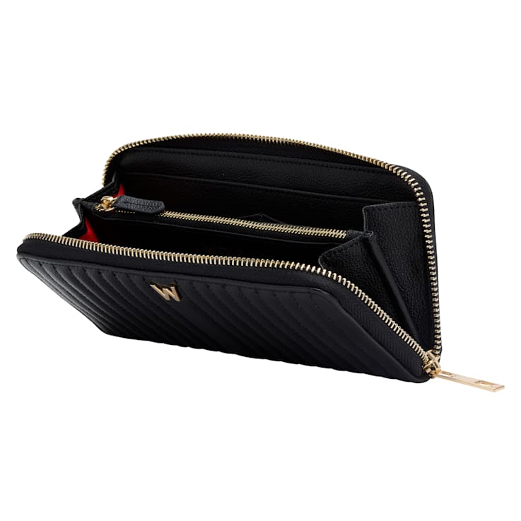 Mimi Black Continental Wallet