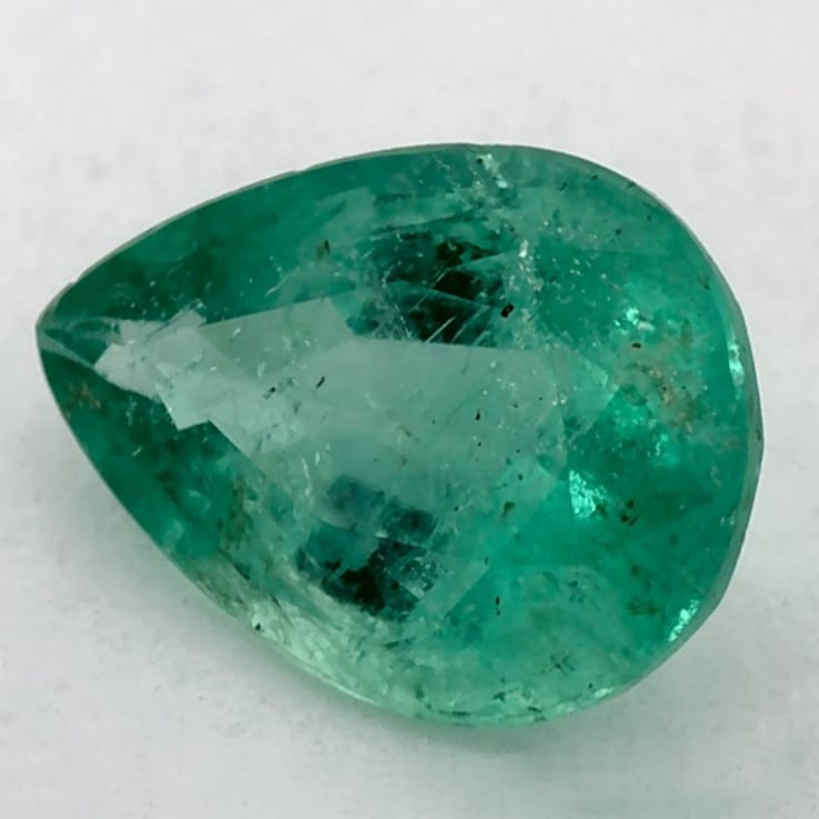 Zambian Emerald 8.05x6mm Pear Shape 0.97ct